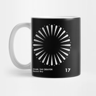 Flower Boy / Tyler The Creator / Minimal Graphic Design Artwork Mug